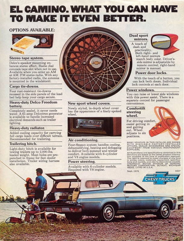 1977 Chevrolet El Camino Brochure Page 4